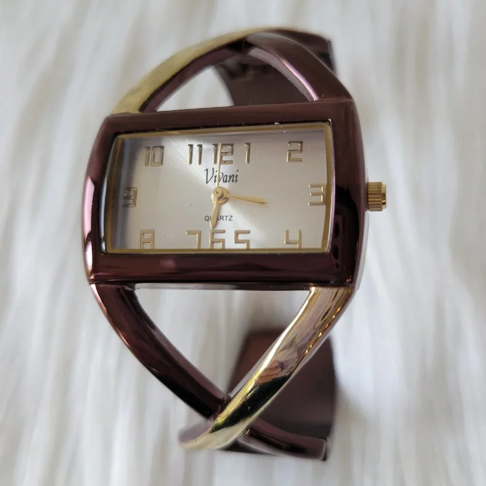 Vivani Cuff Bracelet Watch